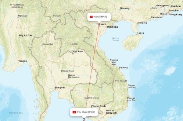 12 Vuelo Phu Quoc a Hanoi - Volo Phu Quoc a Hanoi - 150€